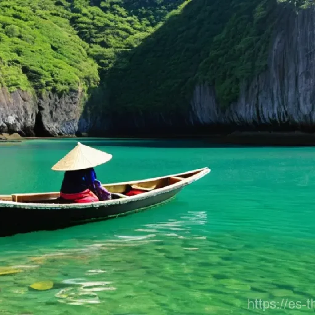 소도어 섬의 주요 장소들 - **A Serene Tarai-bune Ride in Ogi Bay**
A picturesque scene featuring a traditional Japanese "ta...